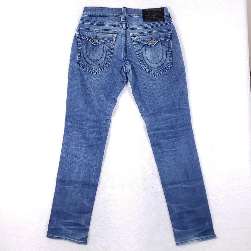 :True Religion Zach‎ Slim Straight Jeans 30 Blue